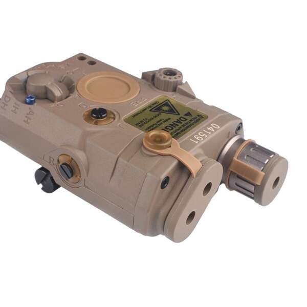 WADSN LASER ROSSO CON TORCIA LED DARK EARTH (WDX001-T) - immagine 2