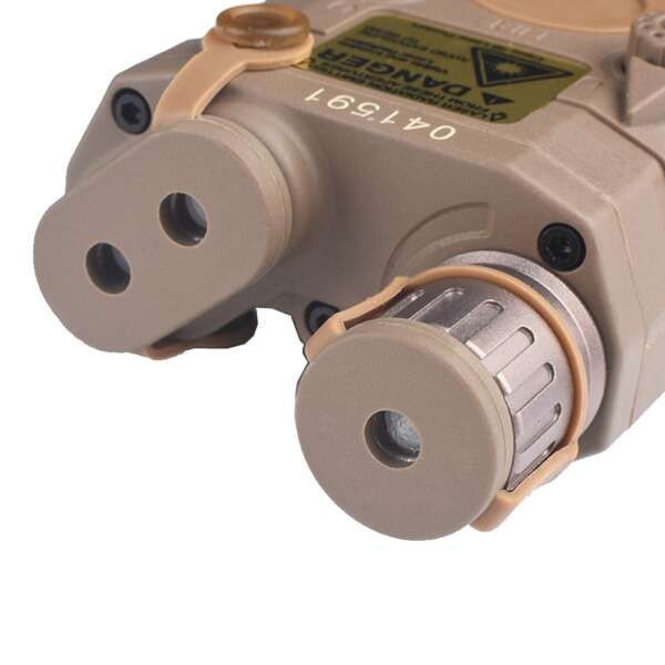 WADSN LASER ROSSO CON TORCIA LED DARK EARTH (WDX001-T) - immagine 3
