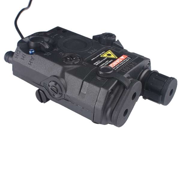 WADSN LASER ROSSO CON TORCIA LED NERO (WDX001-B) - immagine 2