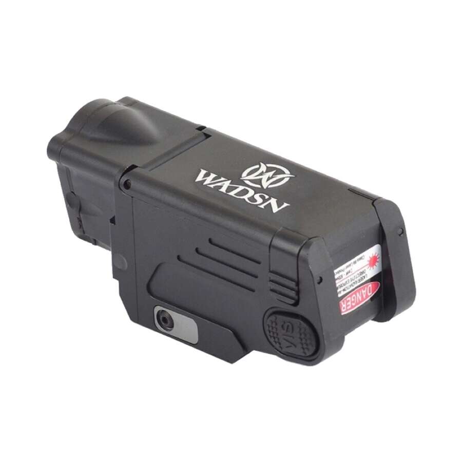 WADSN LASER ROSSO E TORCIA LED PER PISTOLE NERA (WM113-B)