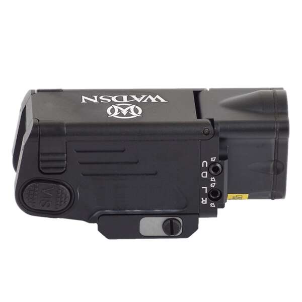 WADSN LASER ROSSO E TORCIA LED PER PISTOLE NERA (WM113-B) - immagine 2