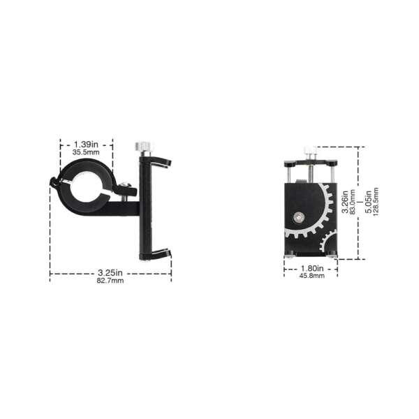 WADSN PORTA SMARTPHONE PER SLITTE 20mm NERO (WCP016-B) - immagine 11