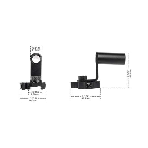 WADSN PORTA SMARTPHONE PER SLITTE 20mm NERO (WCP016-B) - immagine 12