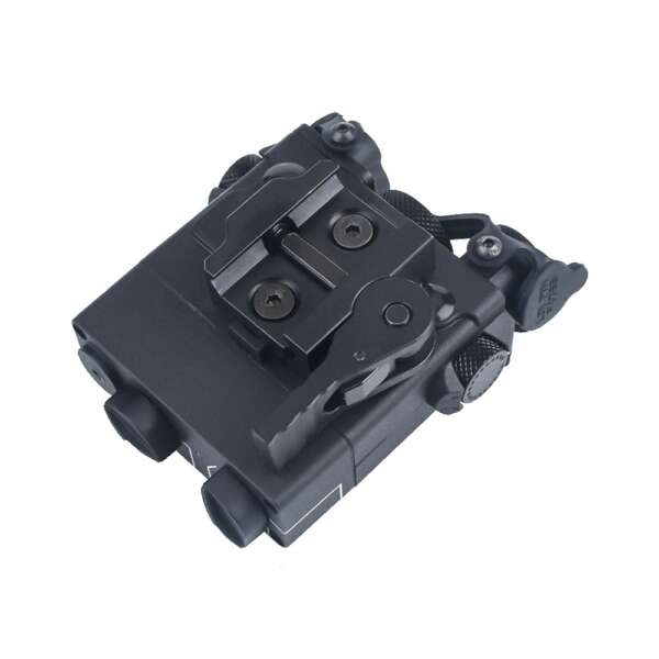 WADSN SISTEMA DI PUNTAMENTO LASER ROSSO CON TORCIA LED NERO (WD6001-B) - immagine 2