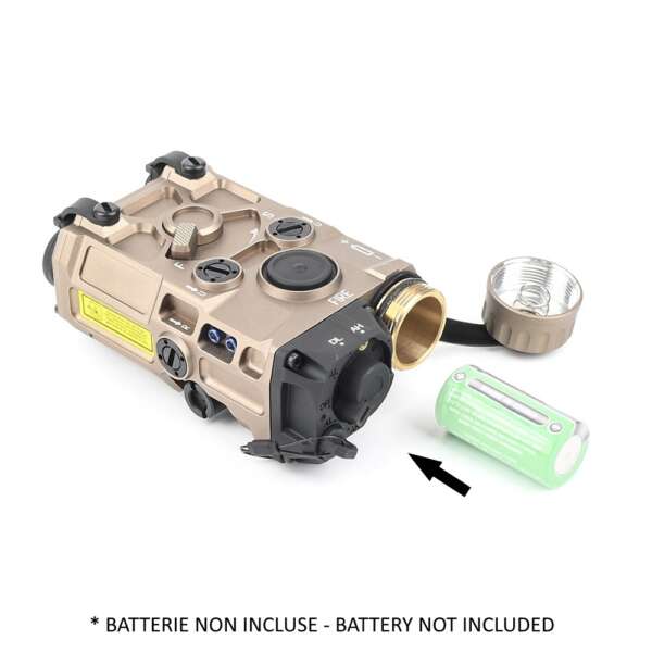 WADSN SISTEMA DI PUNTAMENTO LASER ROSSO/IR CON LUCE LED DARK EARTH (WD6081-T) - immagine 8