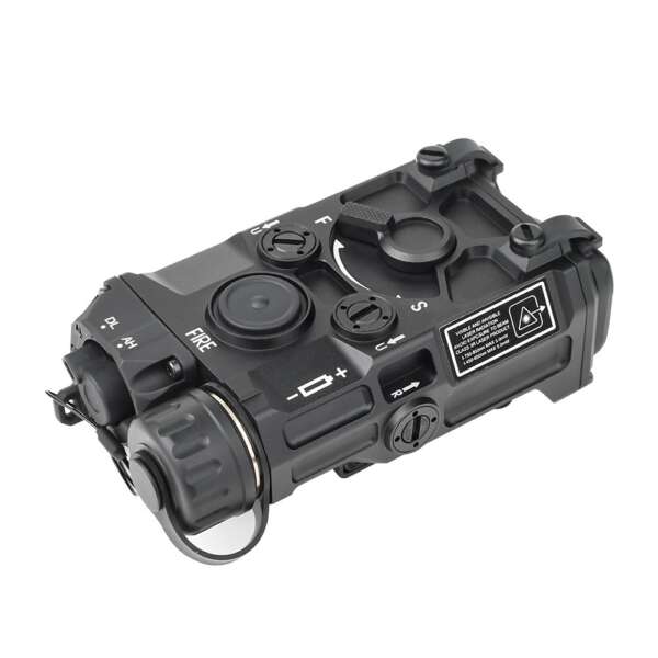 WADSN SISTEMA DI PUNTAMENTO LASER ROSSO/IR CON LUCE LED NERO (WD06081-B) - immagine 2