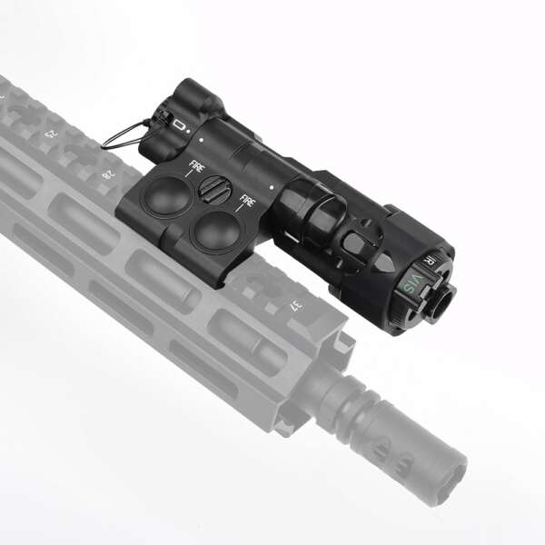WADSN SISTEMA DI PUNTAMENTO LASER ROSSO/IR CON LUCE LED/LED IR NERO (WD6075-B) - immagine 2