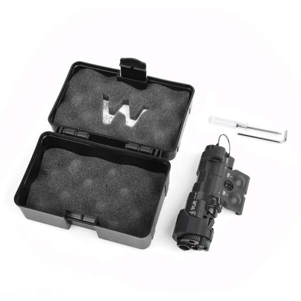 WADSN SISTEMA DI PUNTAMENTO LASER ROSSO/IR CON LUCE LED/LED IR NERO (WD6075-B) - immagine 4
