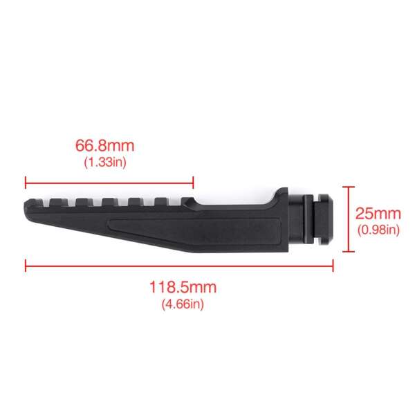 WADSN SLITTA 20mm PER SUPPORTI MICRO NERO (WS2016-B) - immagine 4