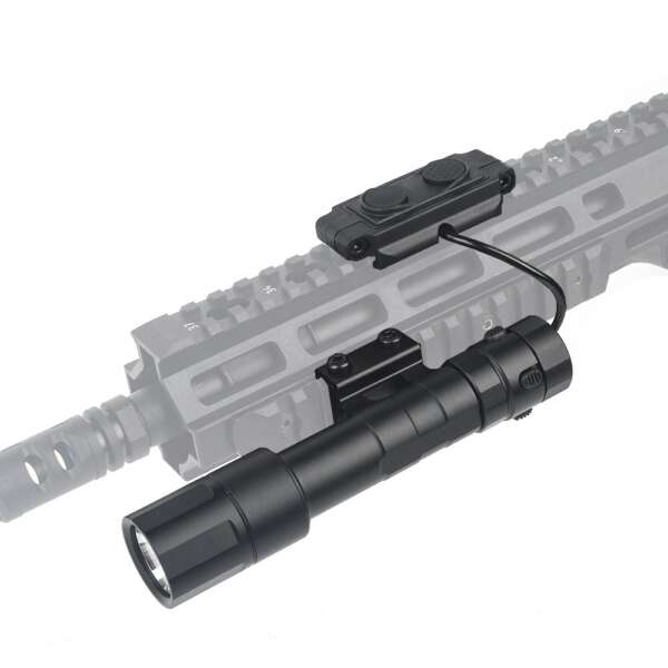WADSN TORCIA TATTICA LED 1300 LUMENS NERA (WD4075-B) - immagine 3