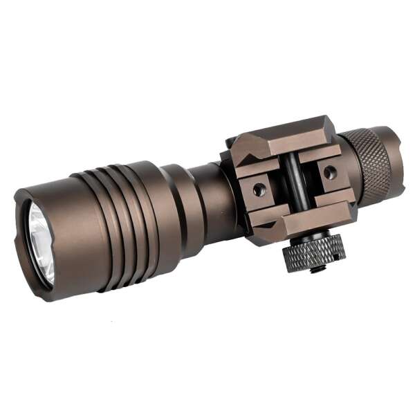 WADSN TORCIA TATTICA LED 500 LUMEN DARK EARTH (WD4101-T) - immagine 5