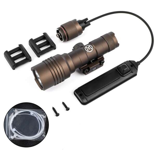 WADSN TORCIA TATTICA LED 500 LUMEN DARK EARTH (WD4101-T) - immagine 3