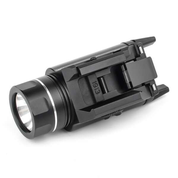WADSN TORCIA TATTICA LED PER PISTOLA NERO (WD4102-B) - immagine 4
