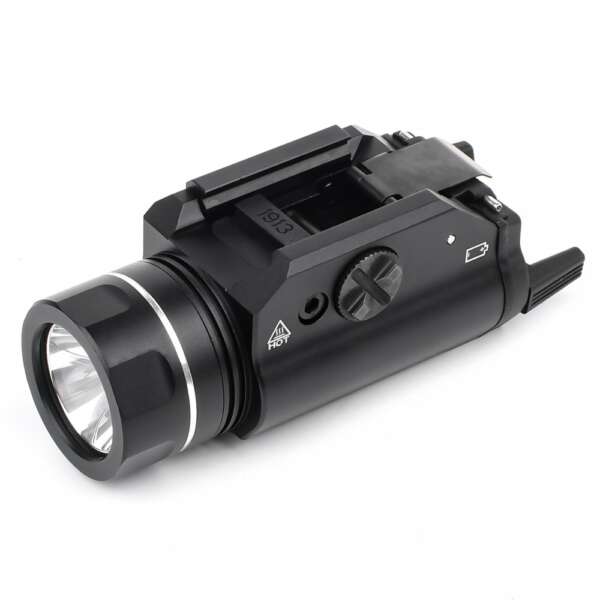 WADSN TORCIA TATTICA LED PER PISTOLA NERO (WD4102-B) - immagine 2