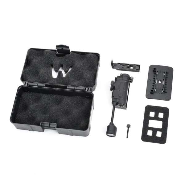 WADSN TORCIA TATTICA LED/IR PER ELMETTI NERO (WD05001-B) - immagine 13