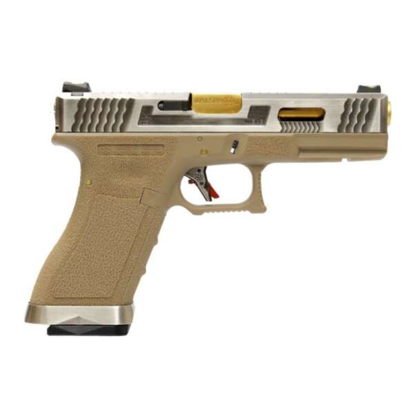 WE PISTOLA A GAS G18 FORCE SERIES T4 (WG02WET-4) - immagine 2