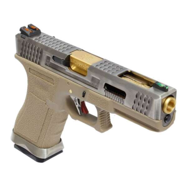 WE PISTOLA A GAS G18 FORCE SERIES T4 (WG02WET-4) - immagine 3