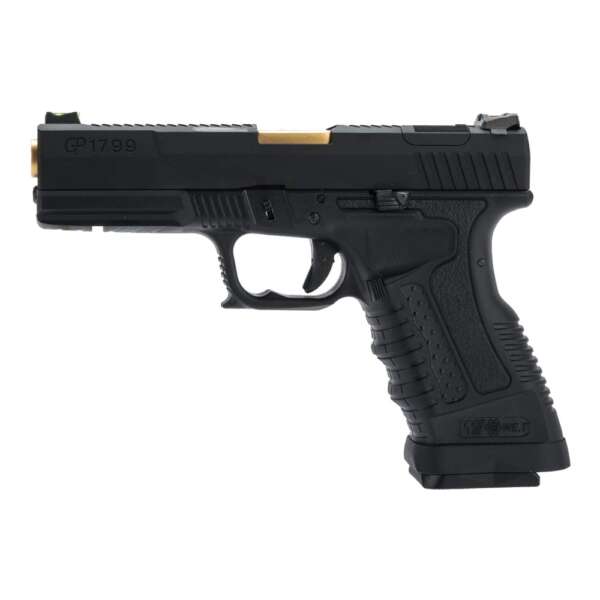 WE PISTOLA A GAS GP1799 T1 NERA/GOLD (WGP-1) - immagine 2