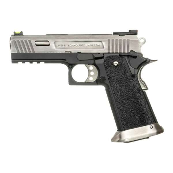 WE PISTOLA A GAS HI-CAPA 4.3 WET ALLOSAURUS SILVER (WH9WET-SV) - immagine 2