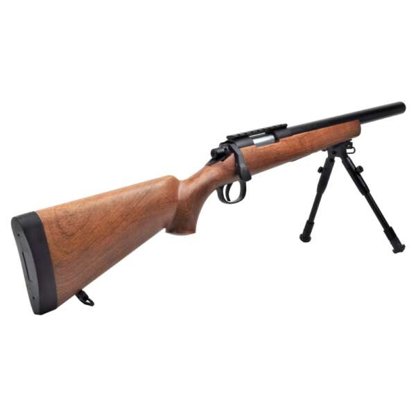 WELL VSR10W SHORT BARREL WOOD + BIPIEDE WELL (MB02BW) - immagine 5