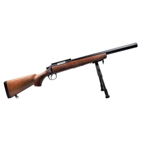 WELL FUCILE SNIPER A MOLLA CON BIPIEDE COLOR LEGNO (MB02BW) - immagine 3