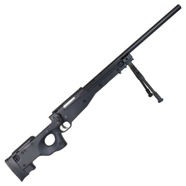 WELL FUCILE SNIPER A MOLLA CON BIPIEDE NERO (MB01B) - immagine 4