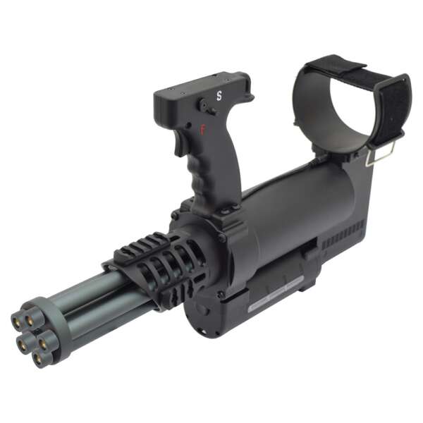 WELL PRO FUCILE ELETTRICO A CANNE ROTANTI 23-L NERO (WELL23-L) - immagine 3