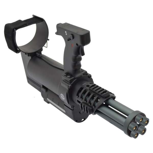 WELL PRO FUCILE ELETTRICO A CANNE ROTANTI 23-L NERO (WELL23-L) - immagine 4