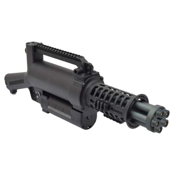 WELL PRO FUCILE ELETTRICO A CANNE ROTANTI 23-S NERO (WELL23-S) - immagine 5