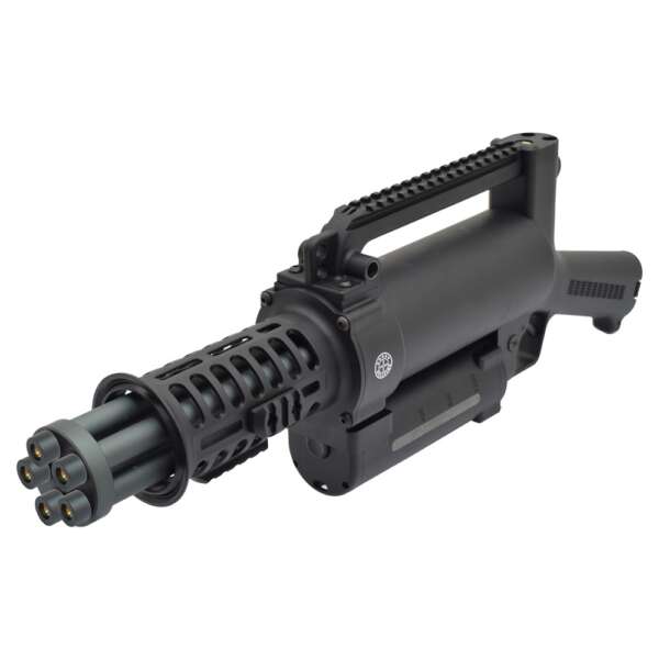 WELL PRO FUCILE ELETTRICO A CANNE ROTANTI 23-S NERO (WELL23-S) - immagine 6