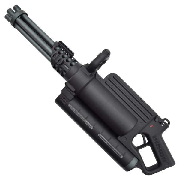 WELL PRO FUCILE ELETTRICO A CANNE ROTANTI 23-X NERO (WELL23-X)