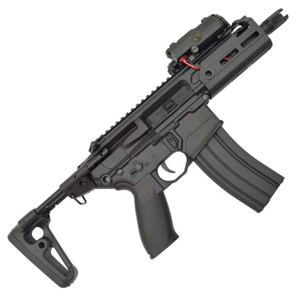 WELL PRO FUCILE ELETTRICO WE10-1 SMG NERO (WELL10-1) - immagine 4