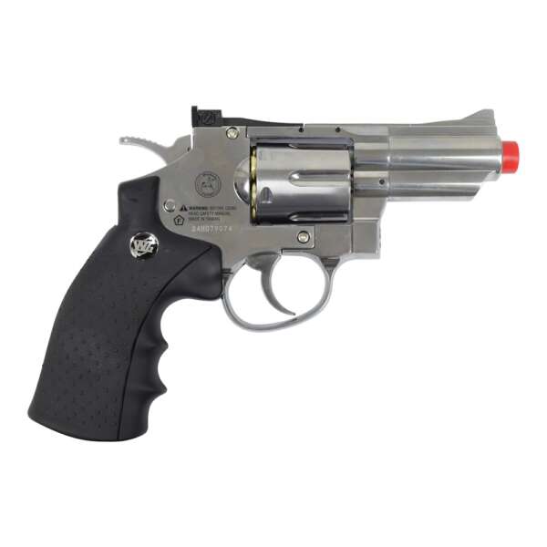 WIN GUN REVOLVER A CO2 2,5" ARGENTO (C 708S) - immagine 2