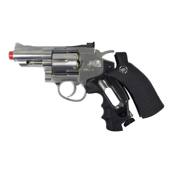 WIN GUN REVOLVER A CO2 2,5" ARGENTO (C 708S) - immagine 3