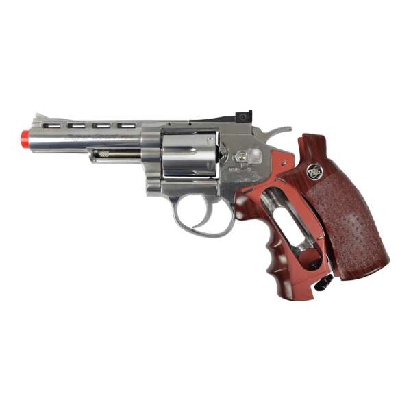 WIN GUN REVOLVER A CO2 4" ARGENTO (C 701S) - immagine 3