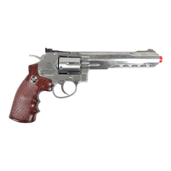 WIN GUN REVOLVER A CO2 6" ARGENTO (C 702S) - immagine 2