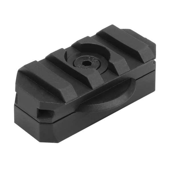WOSPORT 2 SLITTE ROTANTI PER ELMETTI CON GUIDA 19mm NERE (WO-HL51) - immagine 2