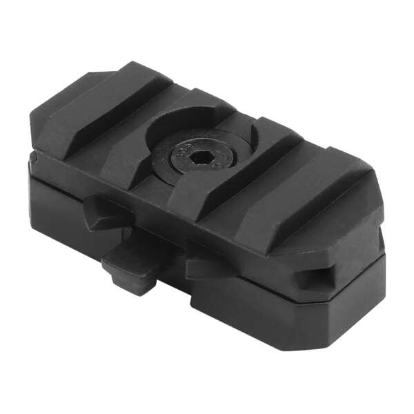 WOSPORT 2 SLITTE ROTANTI PER ELMETTI CON GUIDA 19mm NERE (WO-HL51) - immagine 3