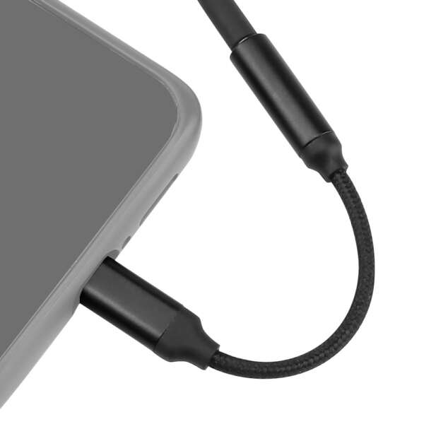 WOSPORT ADATTATORE DA USB-C A JACK AUDIO 3,5mm NERO (WO-HD04B) - immagine 5