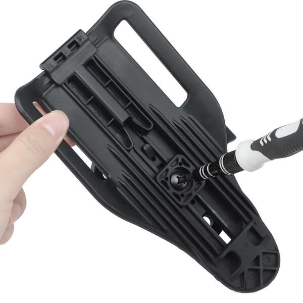 WOSPORT ADATTATORE REGOLABILE DA CINTURA PER FONDINE QUICK PULL NERO (WO-GB60B) - immagine 5