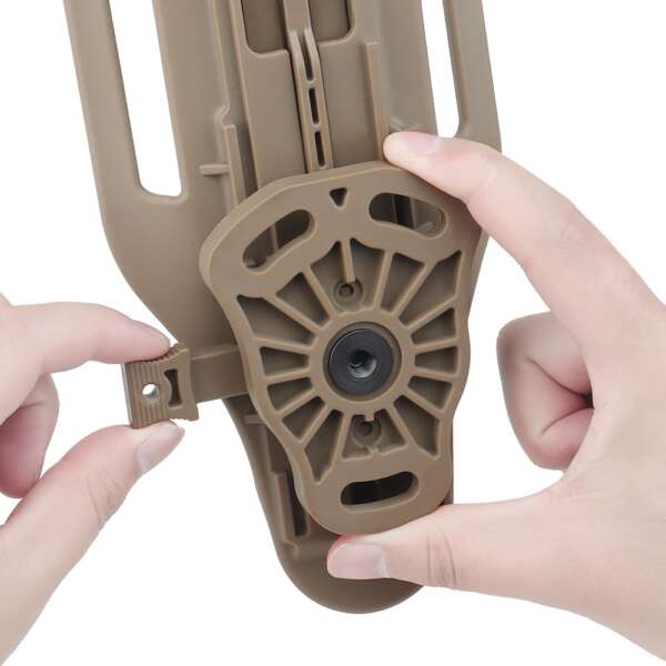 WOSPORT ADATTATORE REGOLABILE DA CINTURA PER FONDINE QUICK PULL TAN (WO-GB60T) - immagine 6