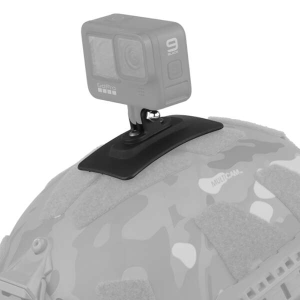 WOSPORT ATTACCO SLITTA/GOPRO PER VELCRO ELMETTI NERO (WO-ACC61B) - immagine 7
