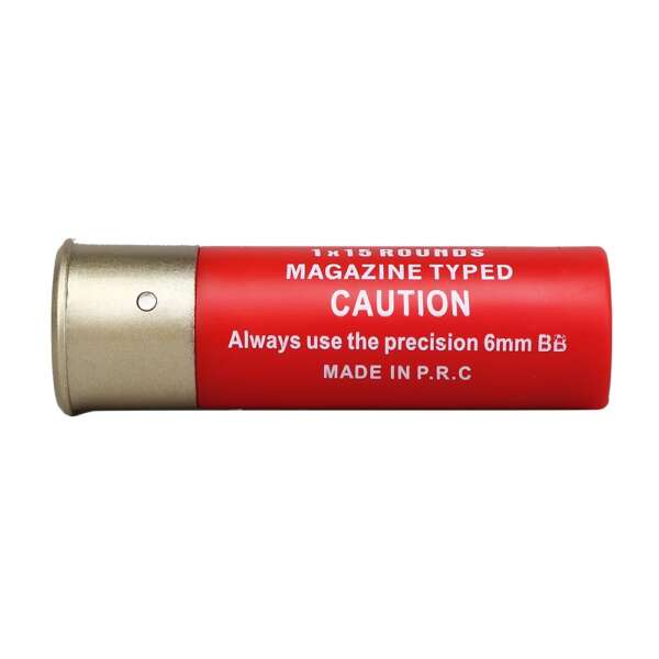 WOSPORT CARICATORE A CARTUCCIA 1X15 - 6 PEZZI ROSSO (WO-EX15RED) - immagine 2