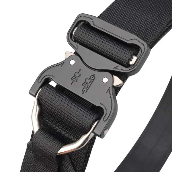 WOSPORT CINTURA TATTICA KNIGHT BELT NERO (WO-BA22B) - immagine 4