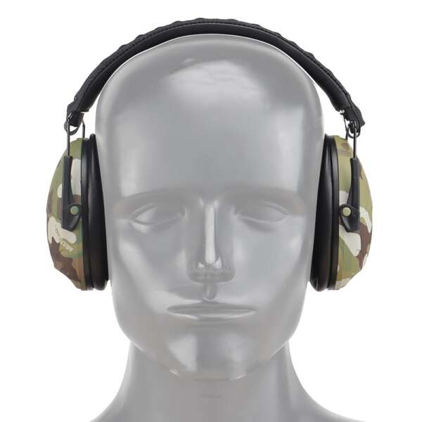WOSPORT CUFFIE CON RIDUZIONE PASSIVA DEL RUMORE MULTICAM (WO-HD51CP) - immagine 2