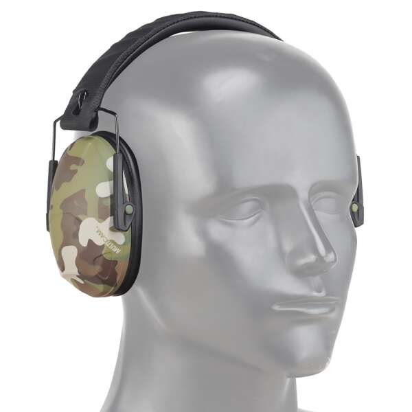 WOSPORT CUFFIE CON RIDUZIONE PASSIVA DEL RUMORE MULTICAM (WO-HD51CP) - immagine 3