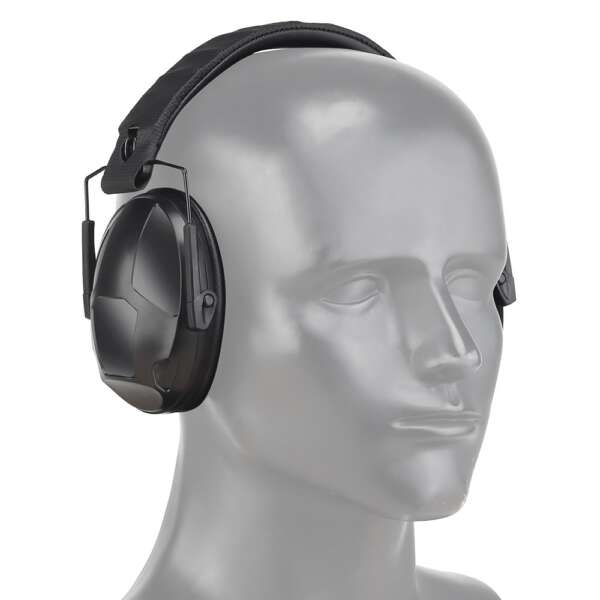 WOSPORT CUFFIE CON RIDUZIONE PASSIVA DEL RUMORE NERO (WO-HD51B) - immagine 3