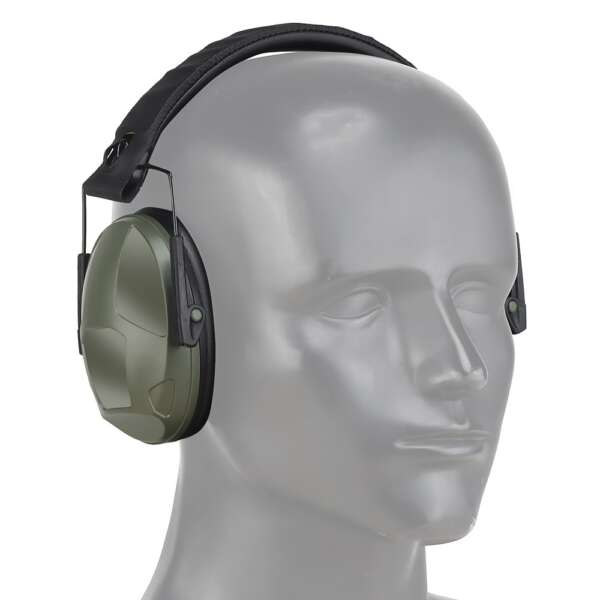 WOSPORT CUFFIE CON RIDUZIONE PASSIVA DEL RUMORE OLIVE DRAB (WO-HD51V) - immagine 2