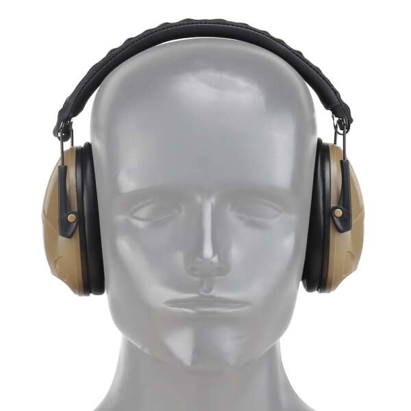 WOSPORT CUFFIE CON RIDUZIONE PASSIVA DEL RUMORE TAN (WO-HD51T) - immagine 3