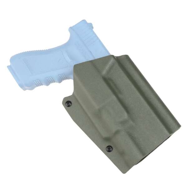 WOSPORT FONDINA KYDEX QUICK PULL PER SERIE GLOCK 17 OLIVE DRAB (WO-GB09V) - immagine 7